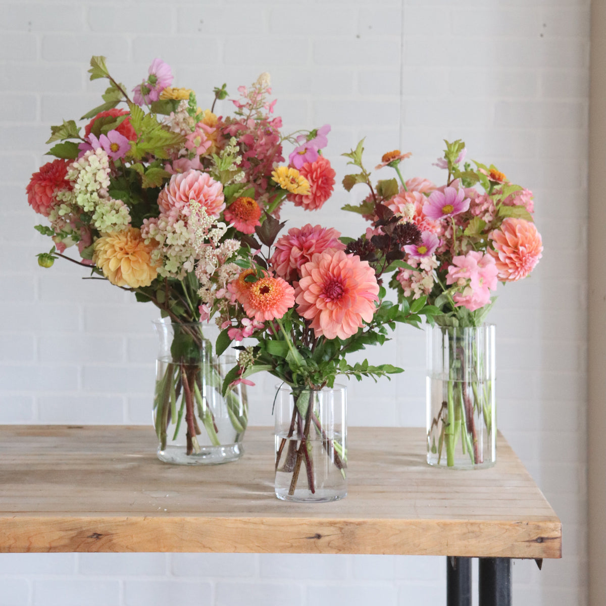 Subscription Option! Seasonal Hand-Tied Bouquet (Vase Not Included)