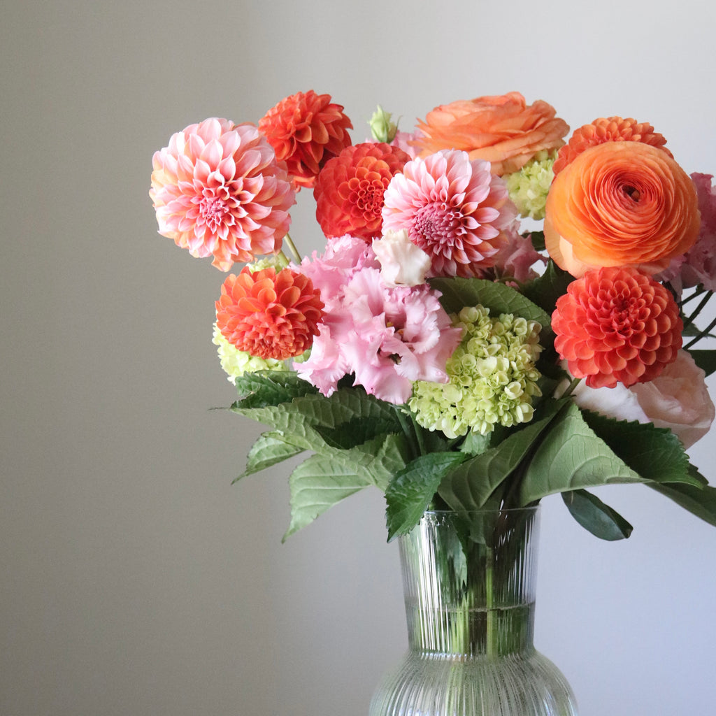 Fall Sorbet Arrangement in Vase
