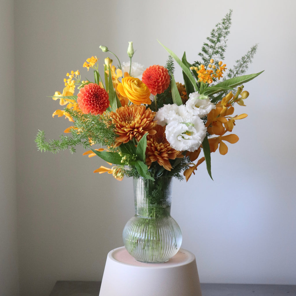 Golden Hour Arrangement in Vase