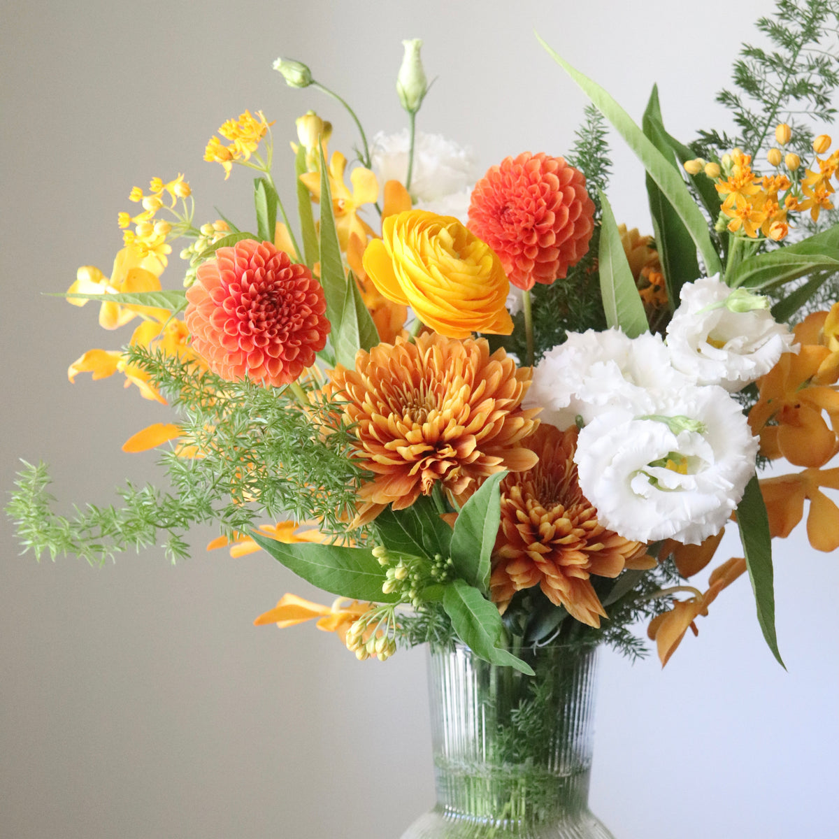 Golden Hour Arrangement in Vase