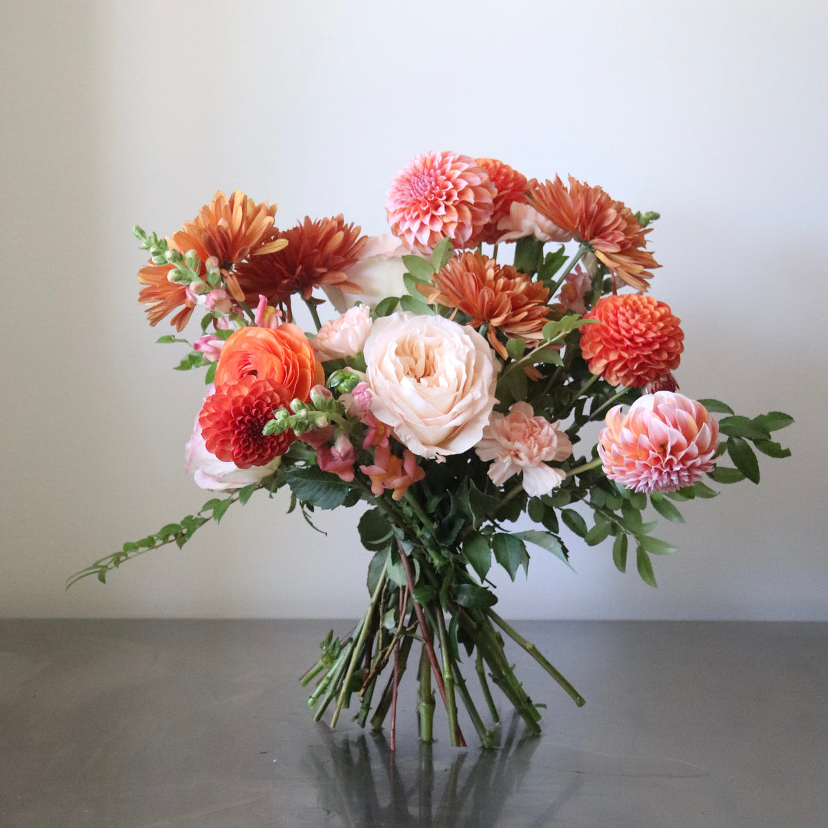 Florist's Choice Pinks, Peaches and Oranges Bouquet