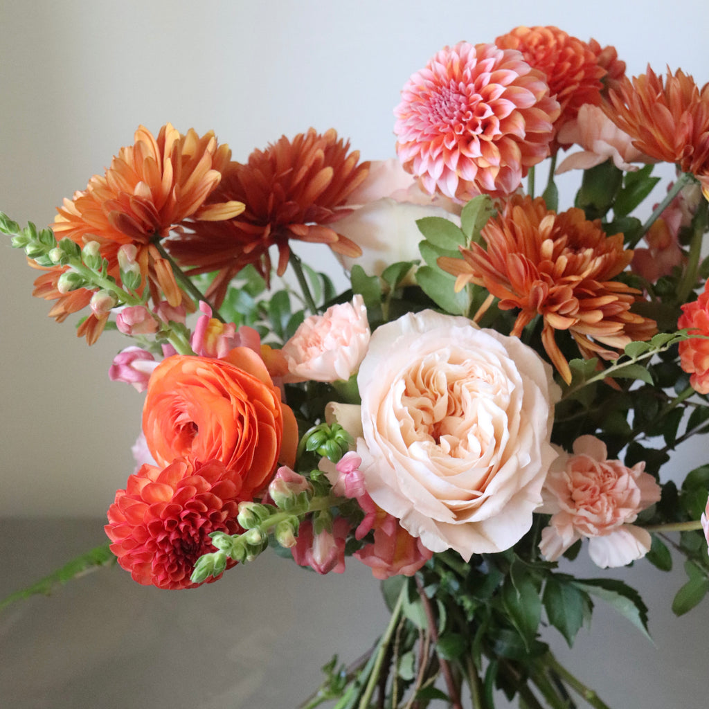 Florist's Choice Pinks, Peaches and Oranges Bouquet