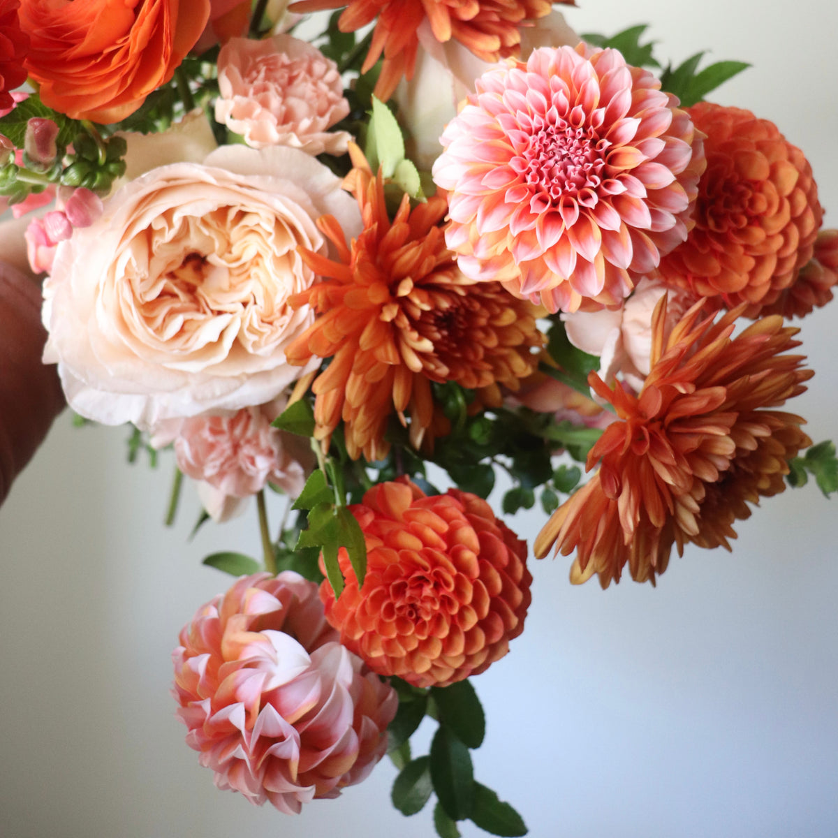 Florist's Choice Pinks, Peaches and Oranges Bouquet