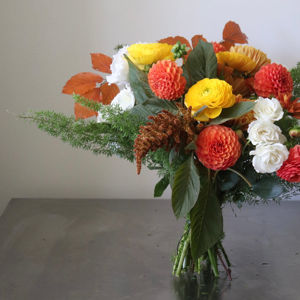 Fall Hues Florist's Choice Hand-tied Bouquet