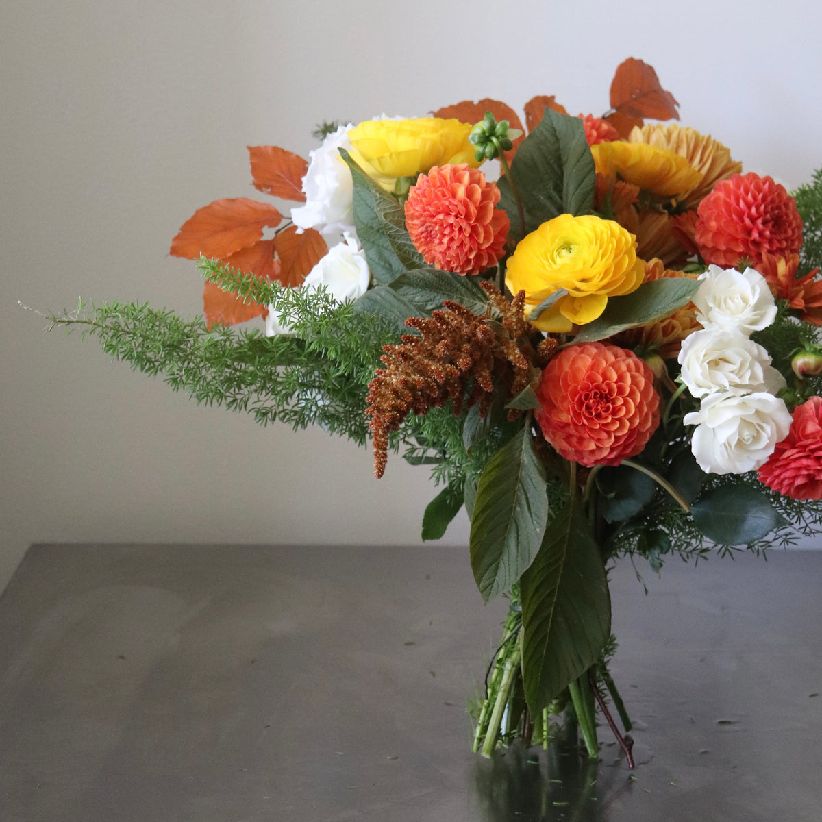 Fall Hues Florist's Choice Hand-tied Bouquet